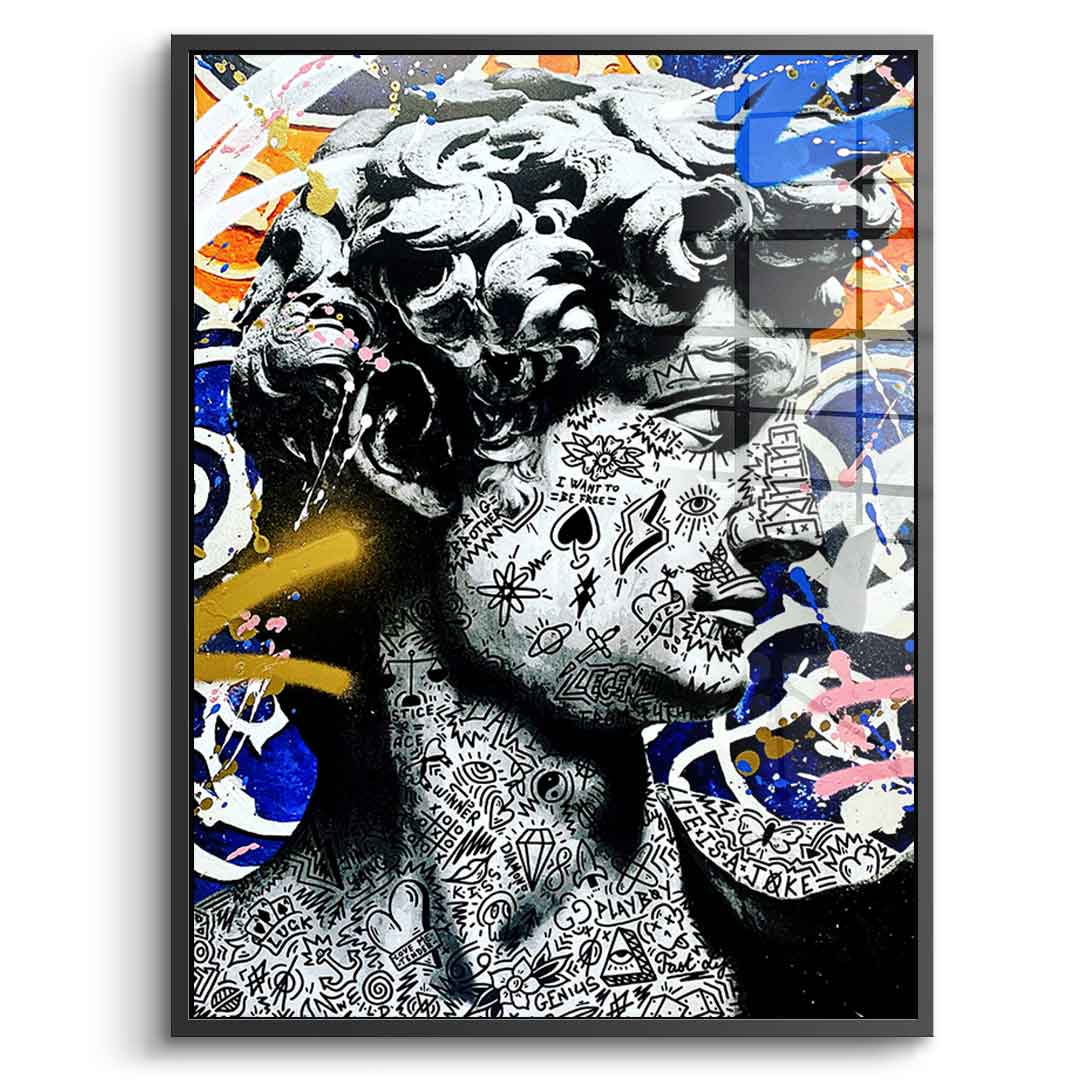 King David - acrylic glass