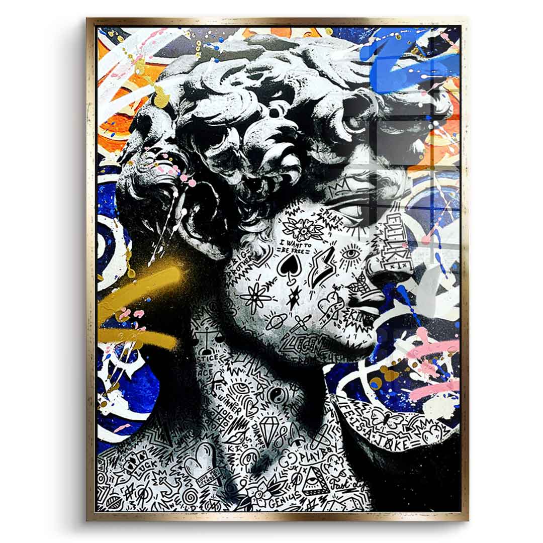 King David - acrylic glass