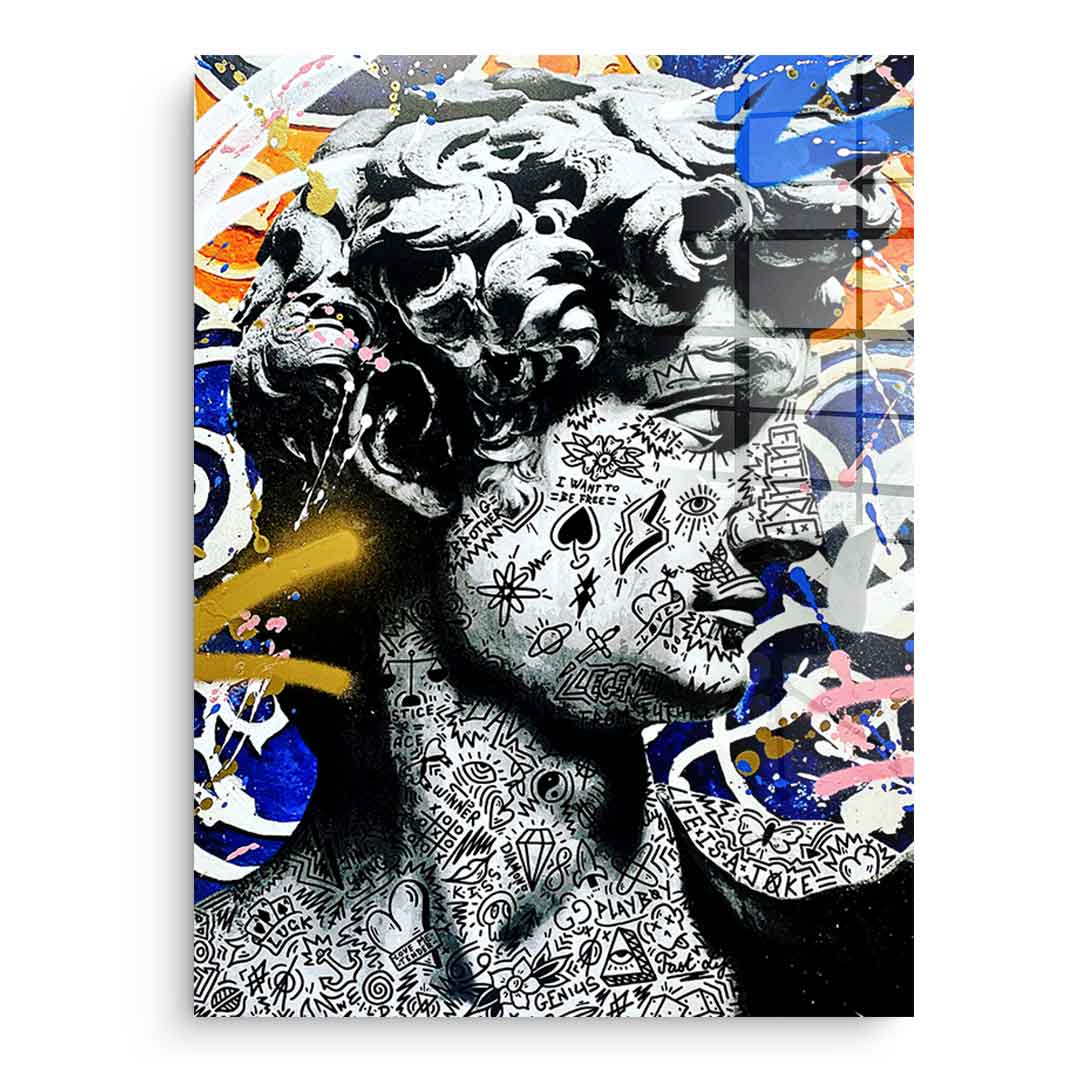 King David - acrylic glass