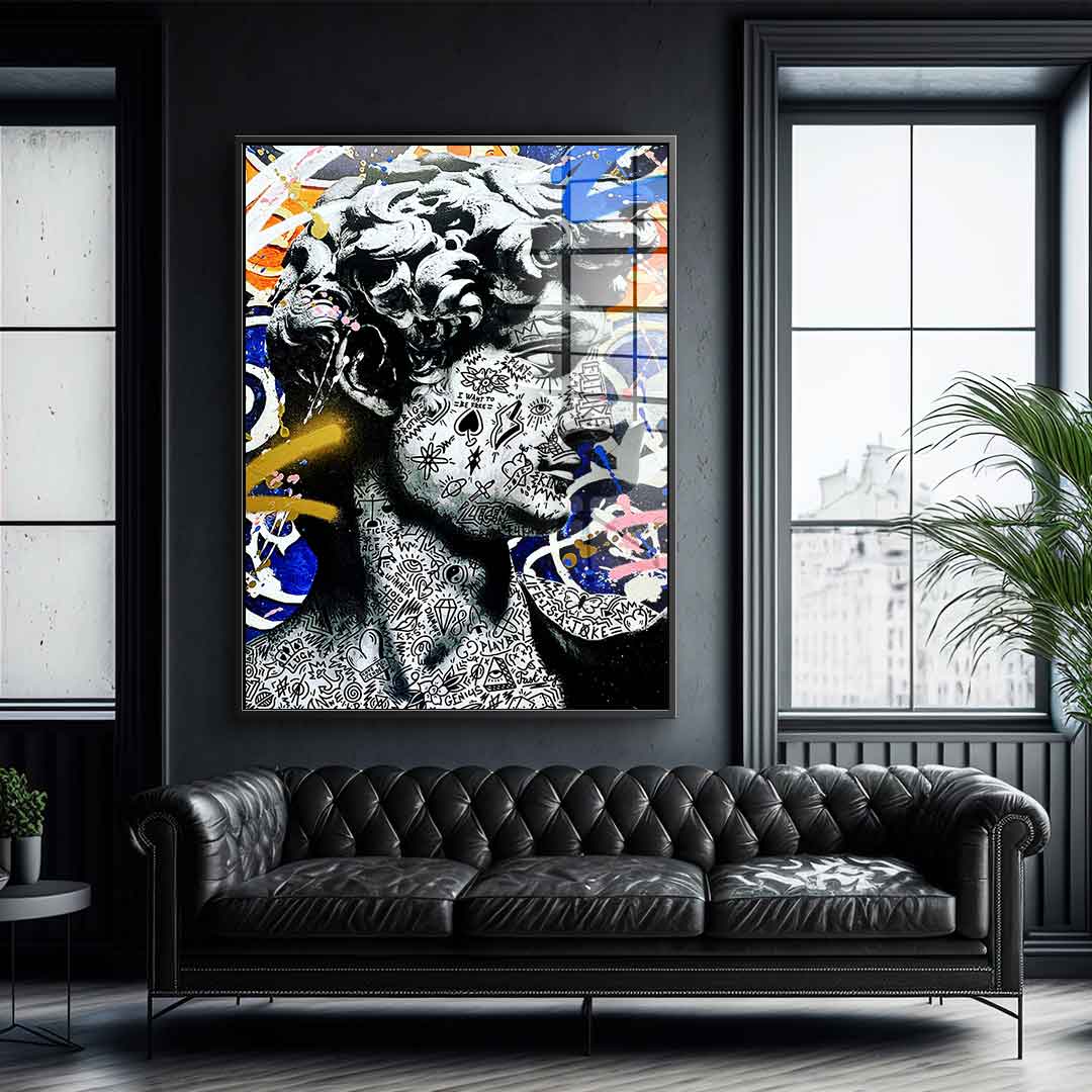 King David - acrylic glass