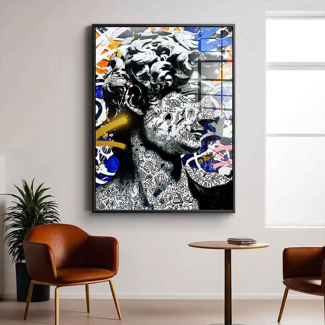 King David - acrylic glass