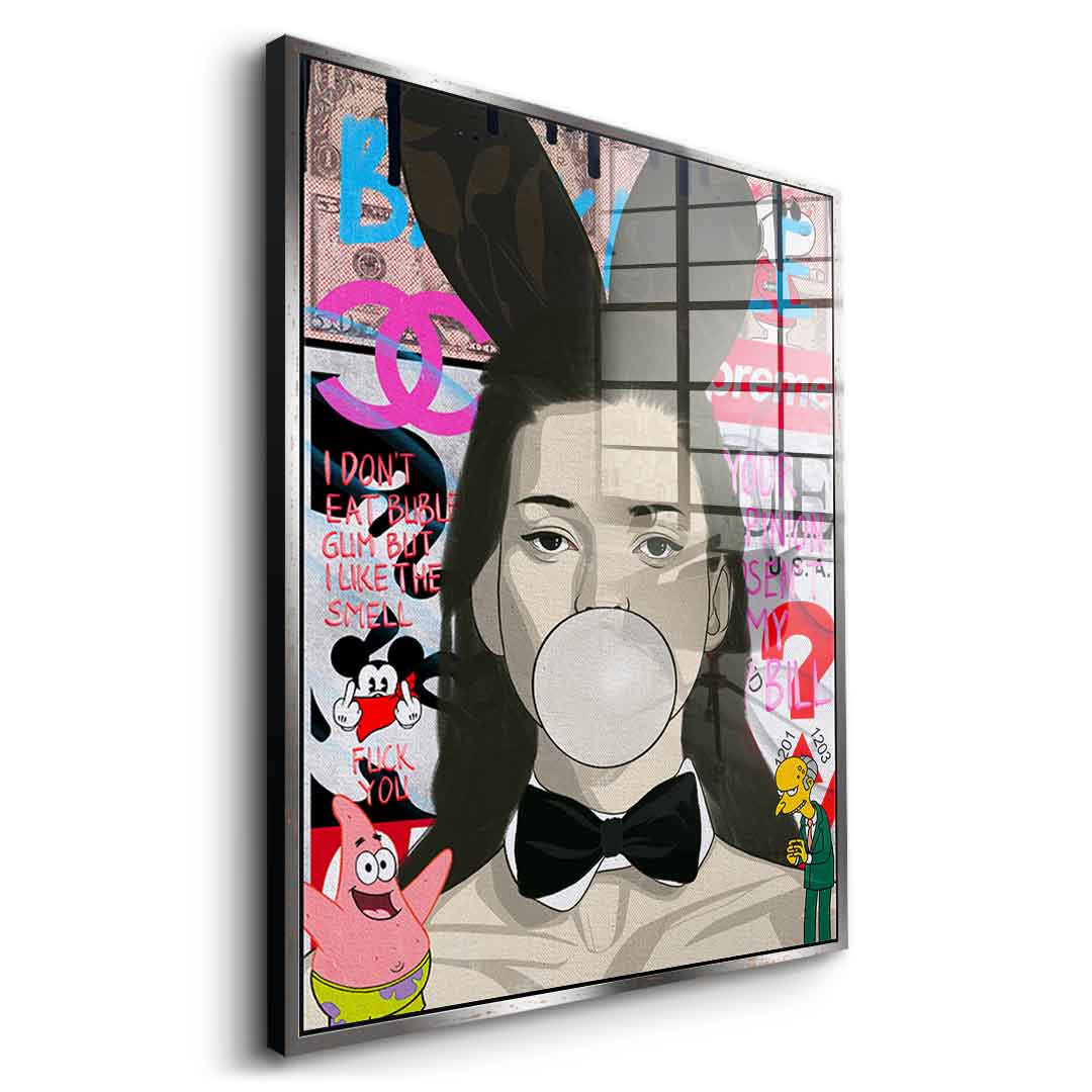 Kate Moss - acrylic glass