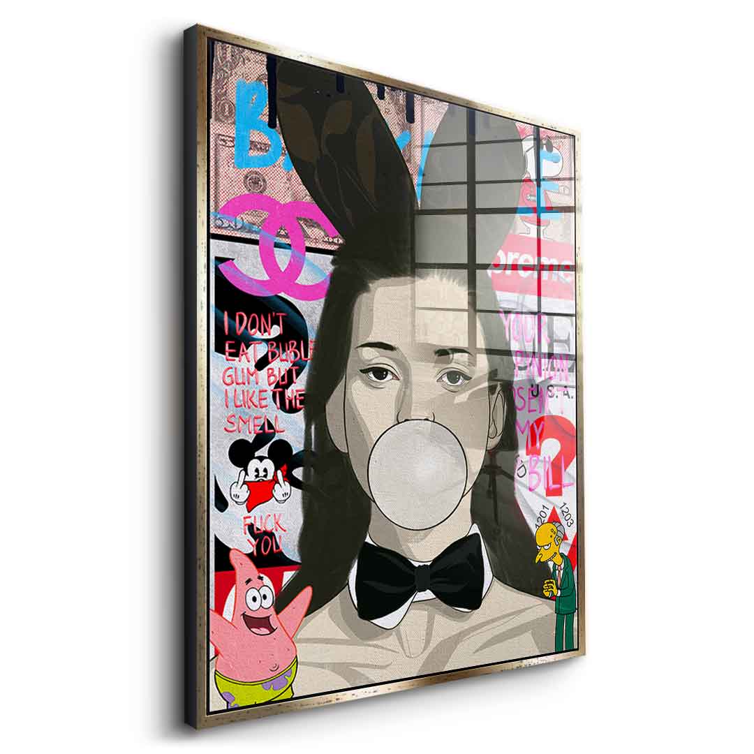 Kate Moss - acrylic glass
