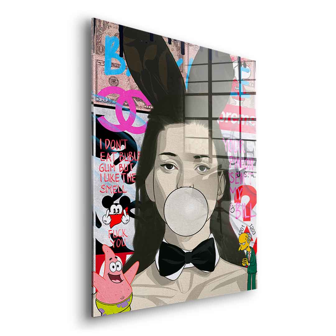 Kate Moss - acrylic glass