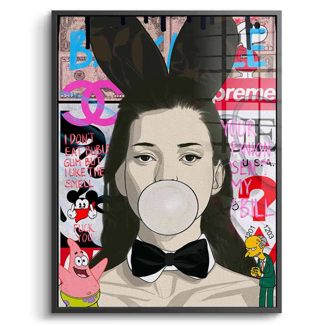 Kate Moss - acrylic glass