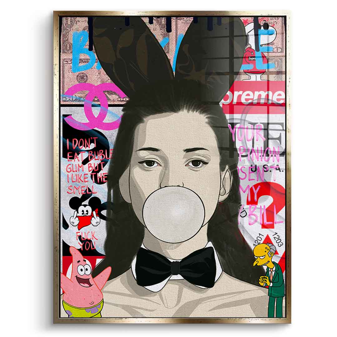 Kate Moss - acrylic glass
