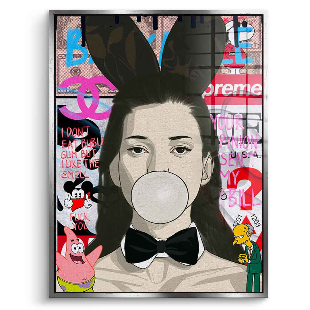 Kate Moss - acrylic glass