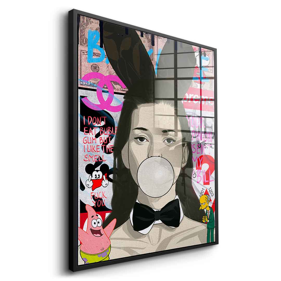 Kate Moss - acrylic glass