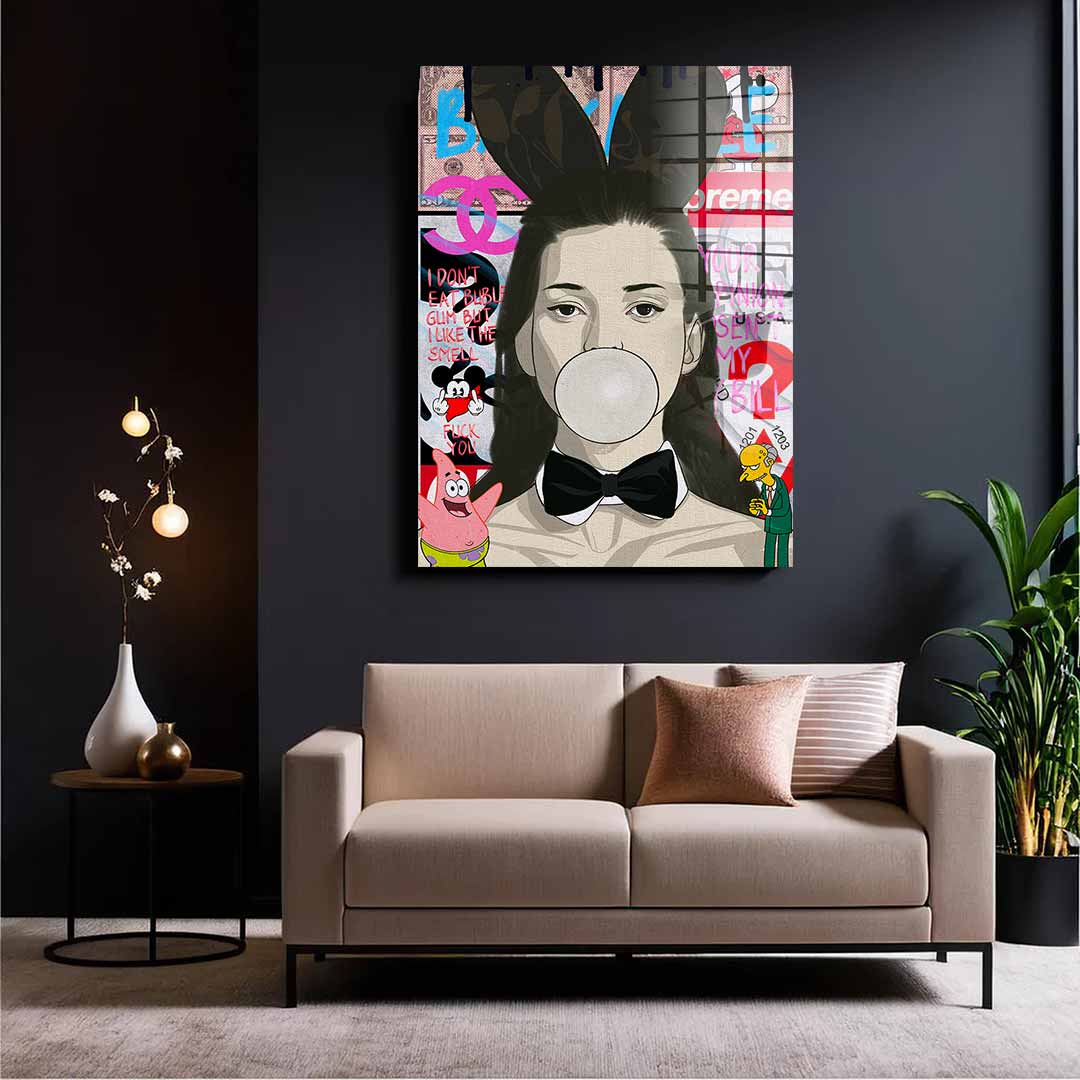 Kate Moss - acrylic glass