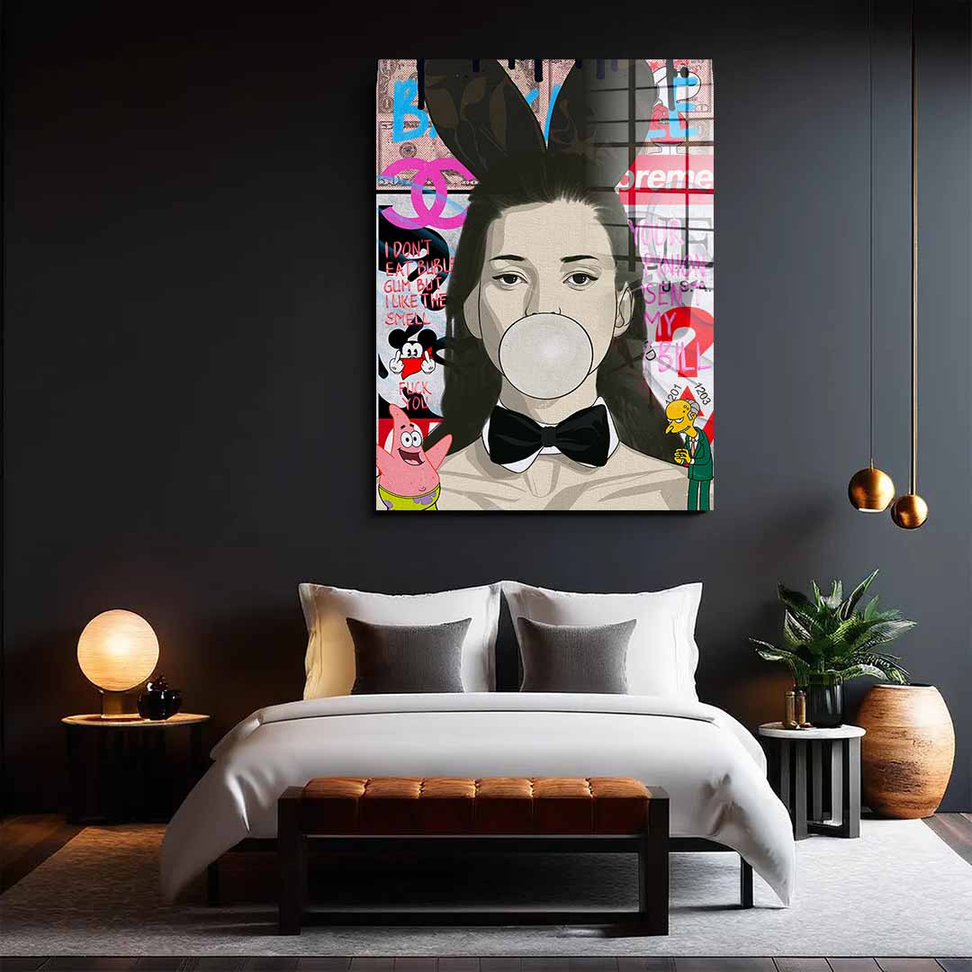 Kate Moss - acrylic glass