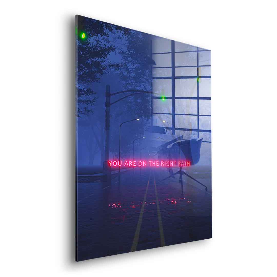 Keep walking - acrylic glass