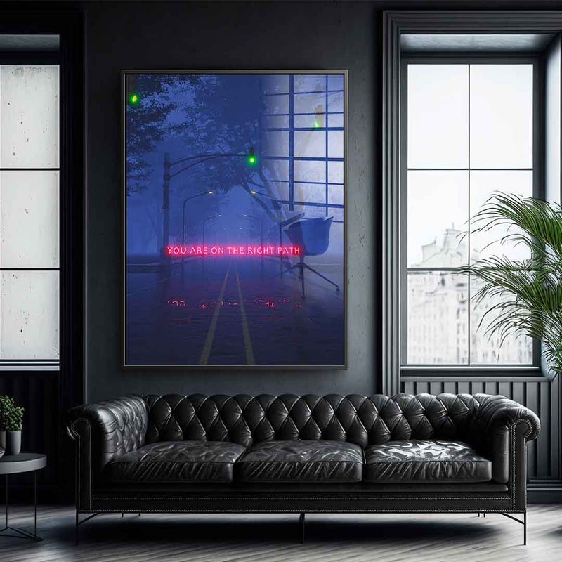 Keep Walking - Acrylglas