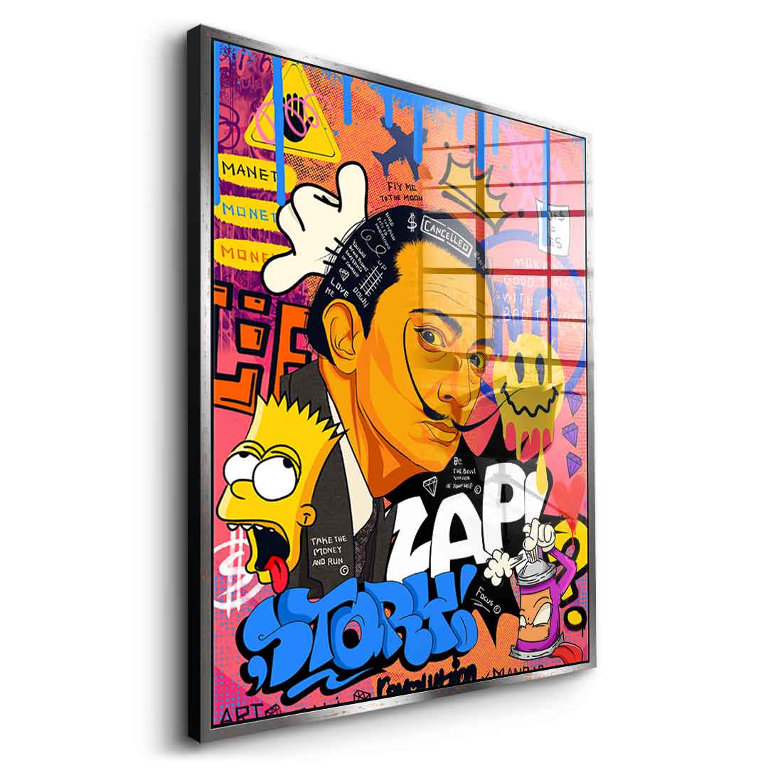 King dali - acrylic glass