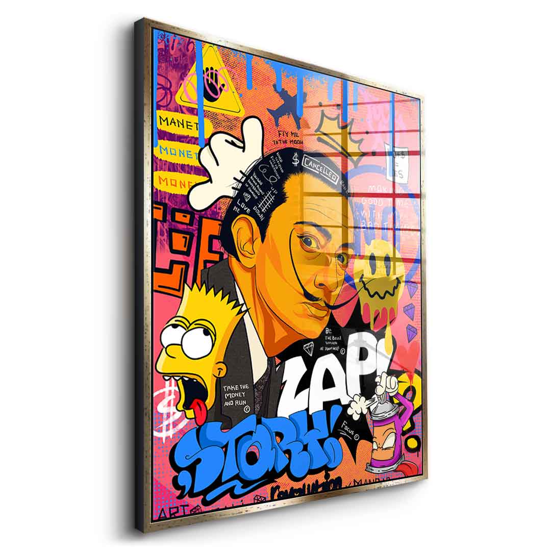 King dali - acrylic glass