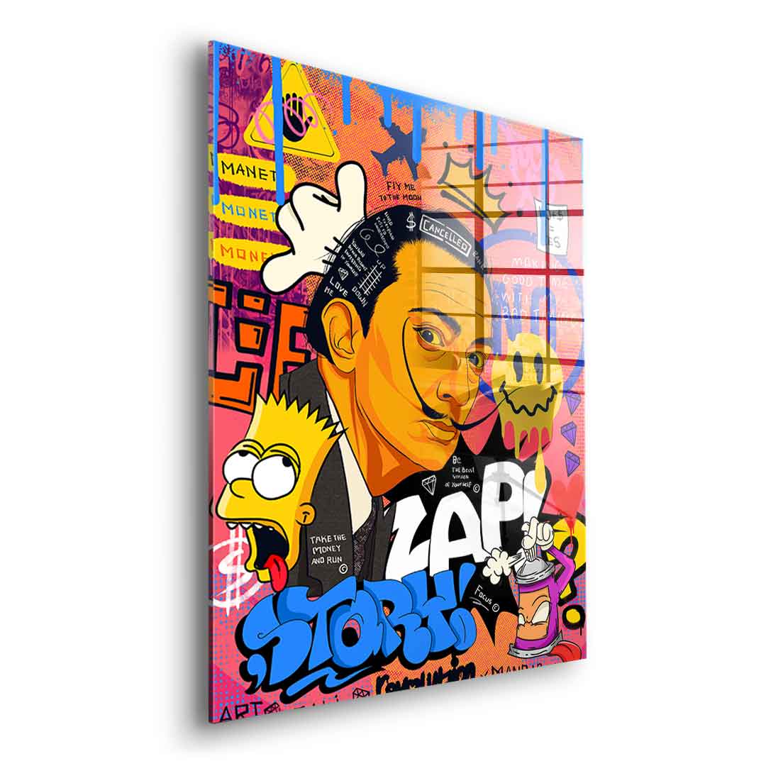 King dali - acrylic glass