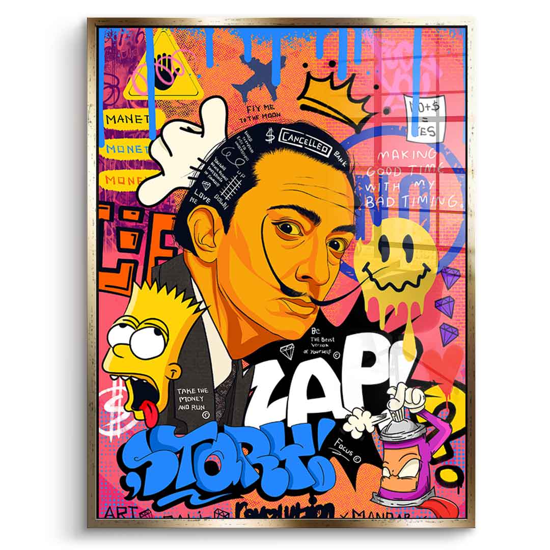King dali - acrylic glass