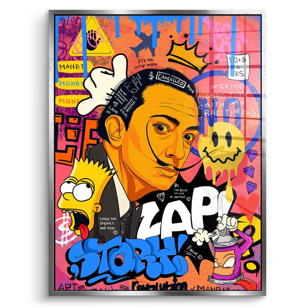 King dali - acrylic glass