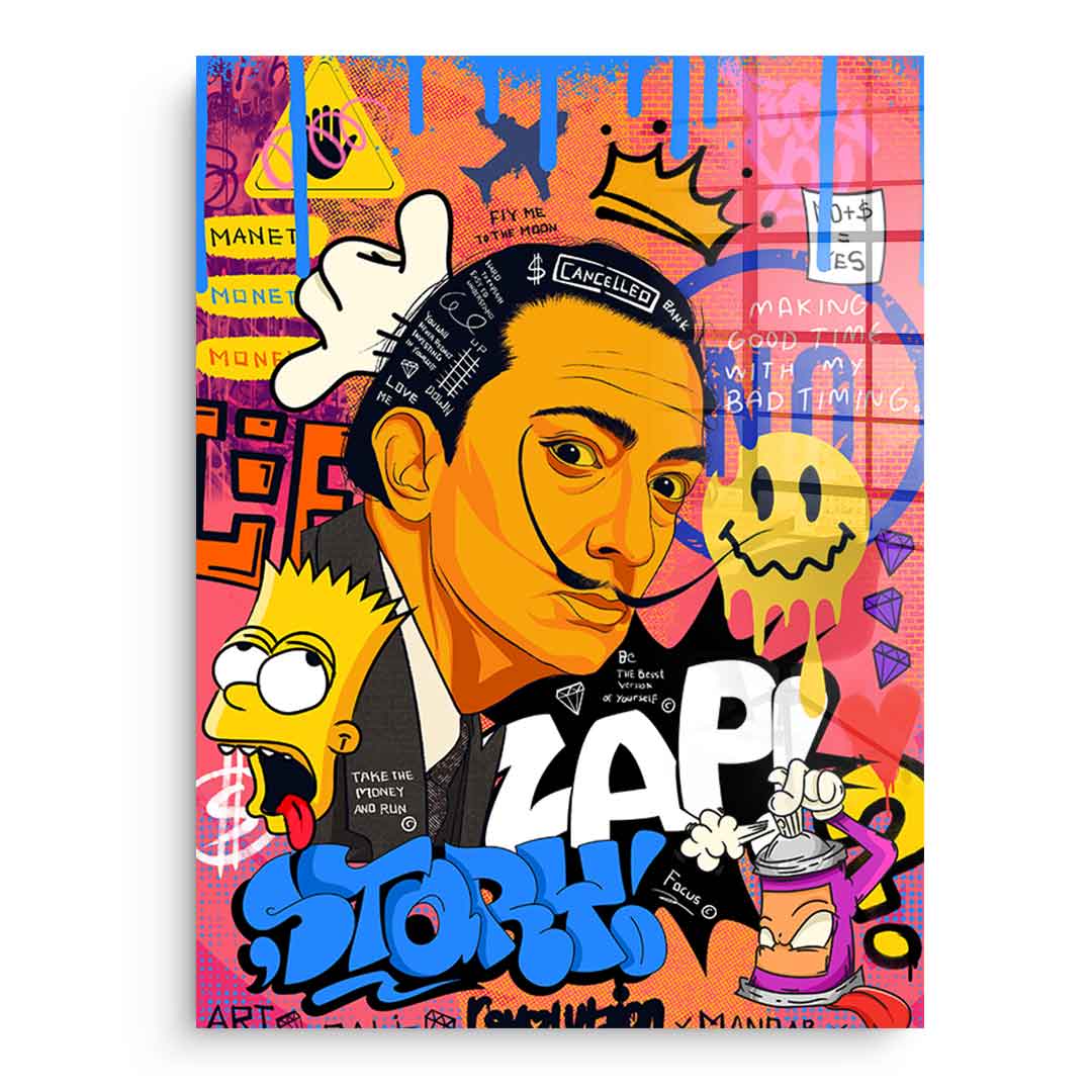 King dali - acrylic glass