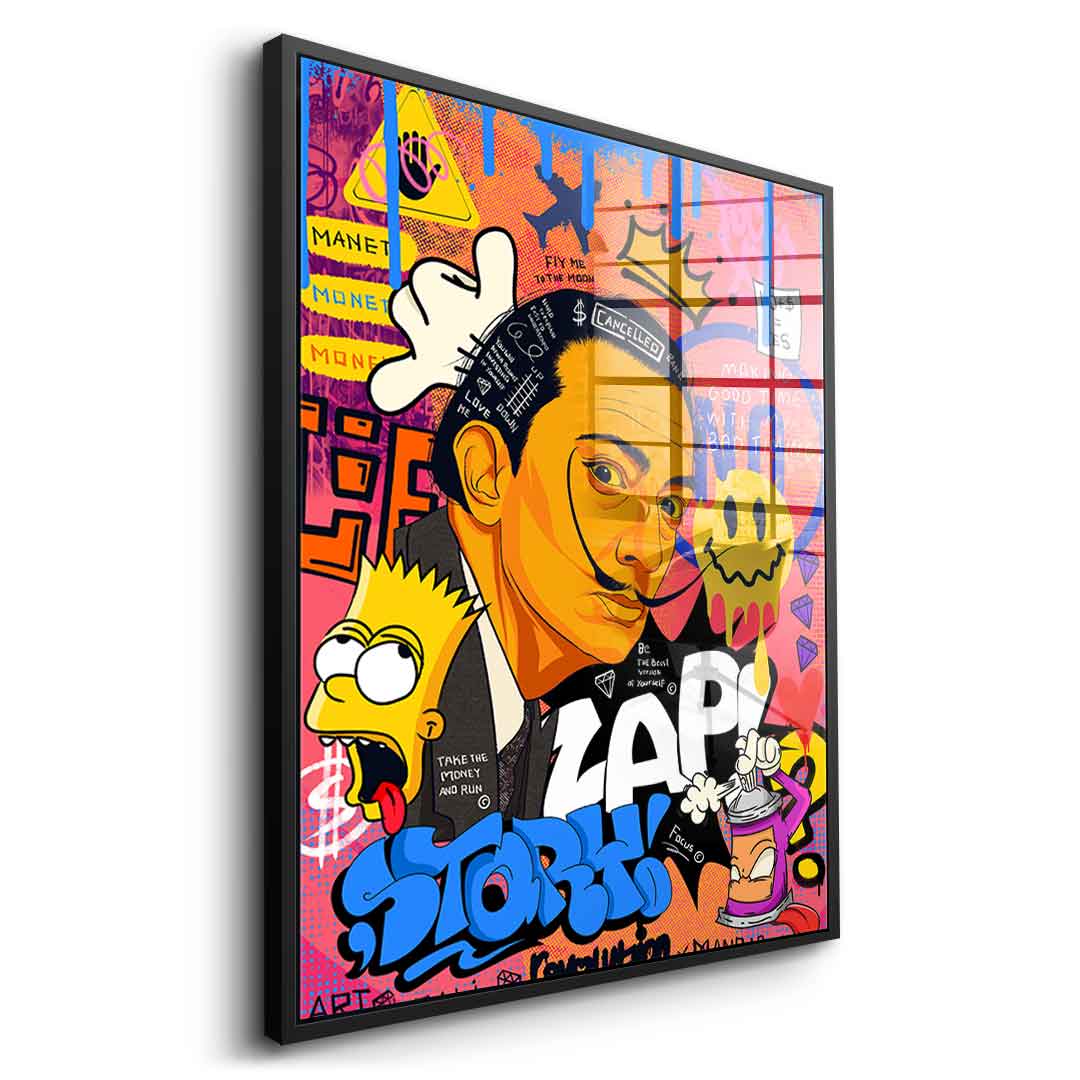 King dali - acrylic glass