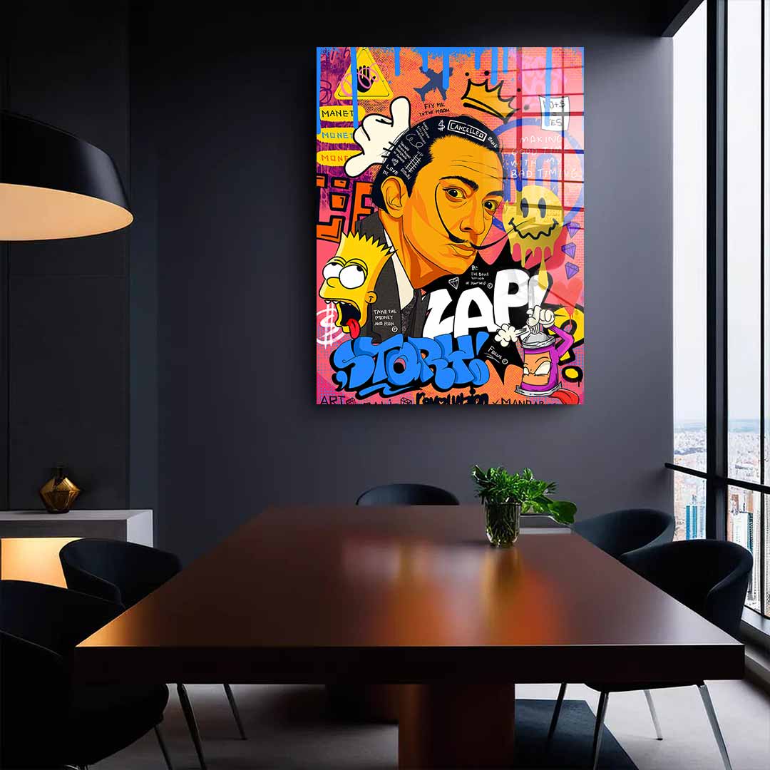 King dali - acrylic glass
