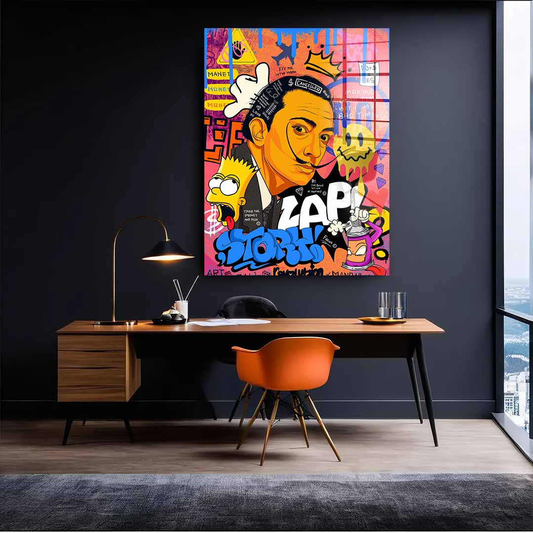 King dali - acrylic glass