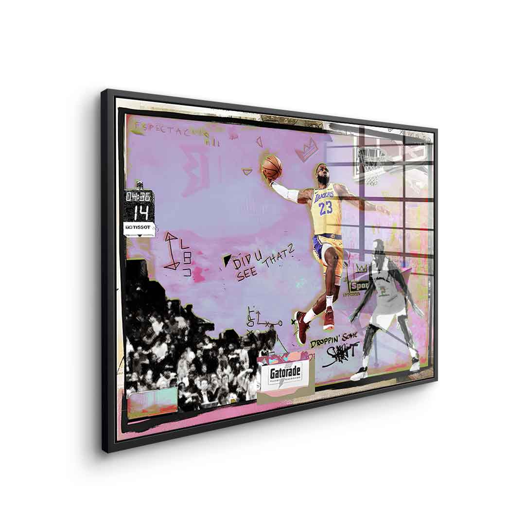 King James - acrylic glass