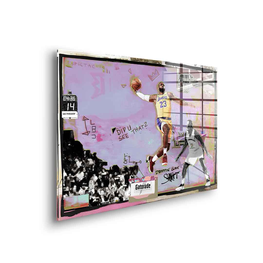 King James - acrylic glass