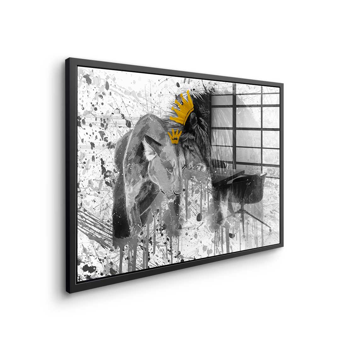 King & Queen - Acrylic glass
