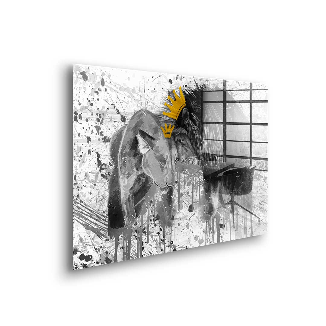 King & Queen - Acrylic glass