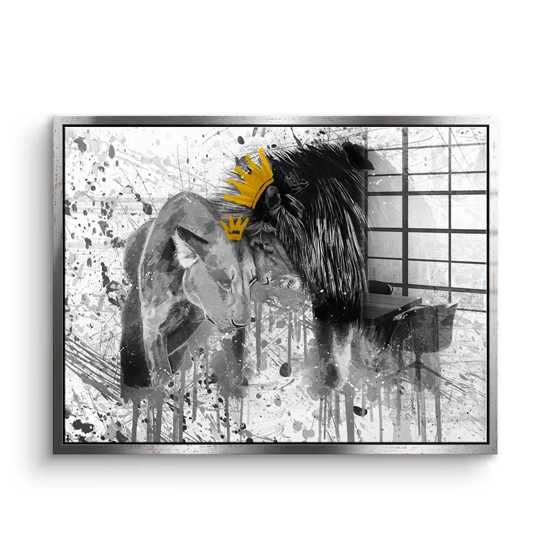 King & Queen - Acrylic glass