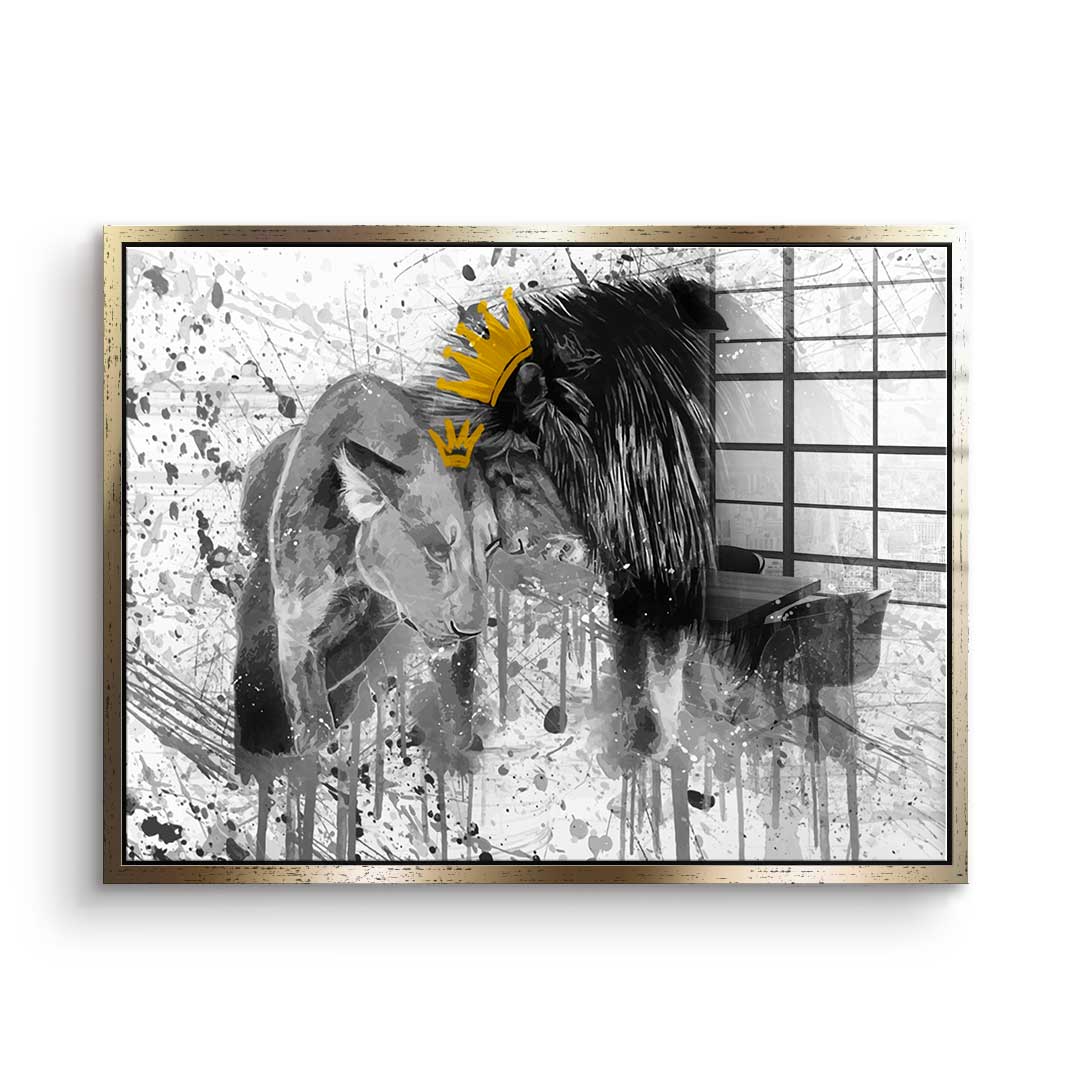 King & Queen - Acrylic glass