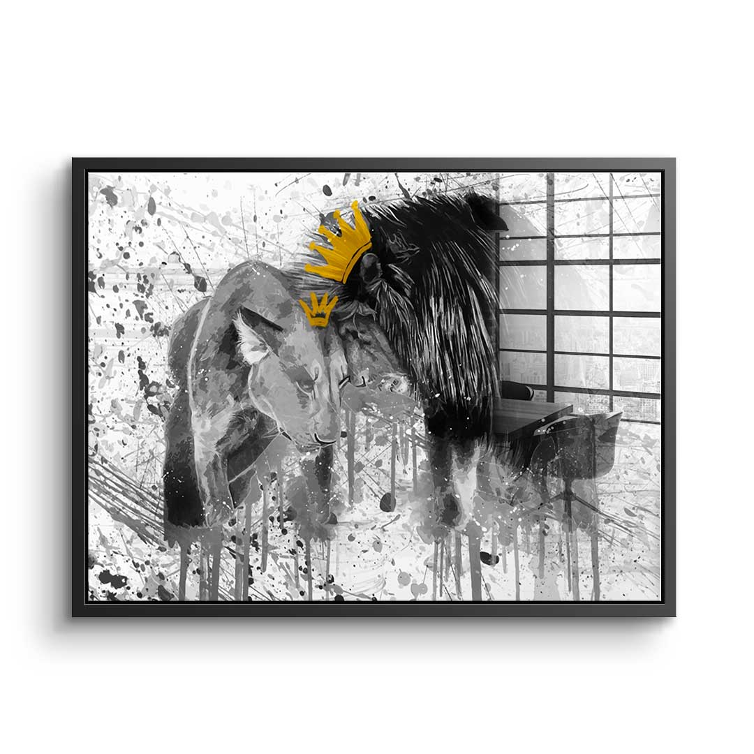 King & Queen - Acrylic glass