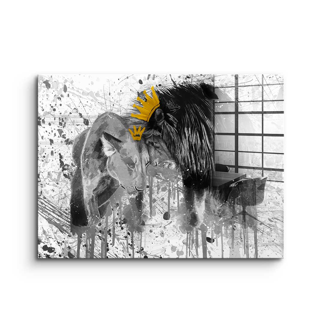 King & Queen - Acrylic glass
