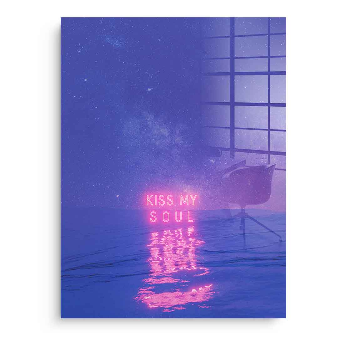Kiss My Soul - Acrylglas