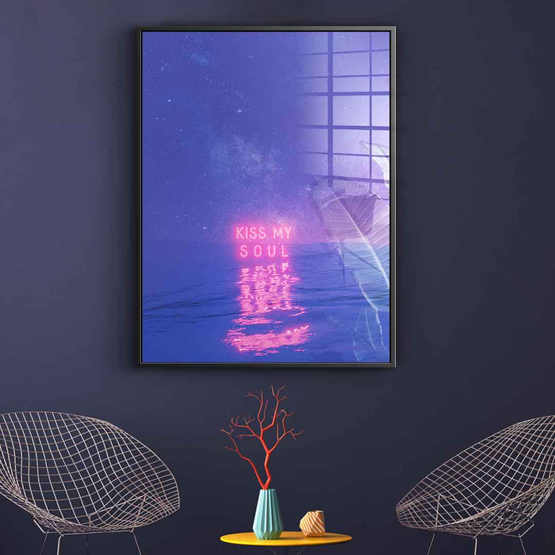 Kiss My Soul - Acrylglas