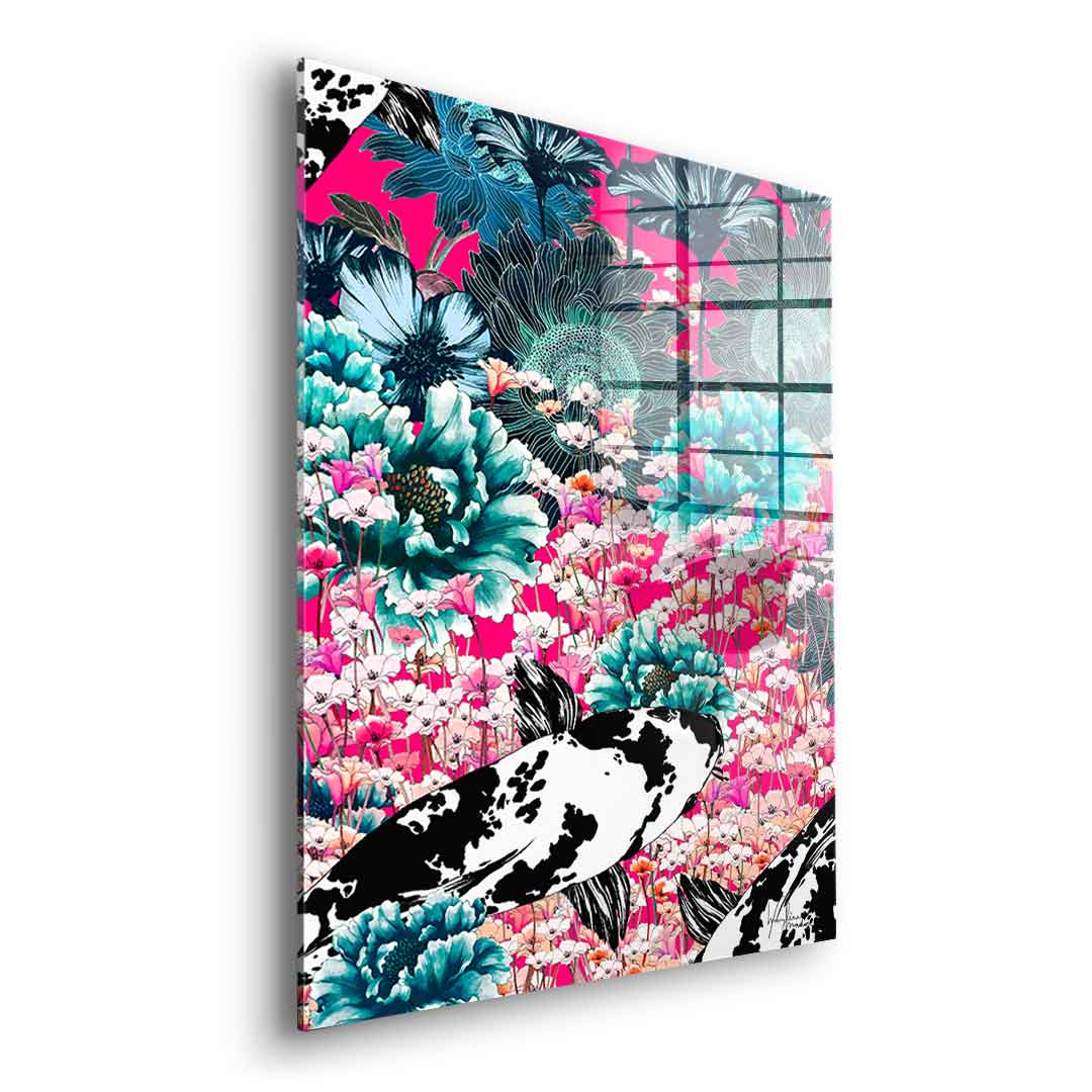 Koi Japan Sun - Acrylglas