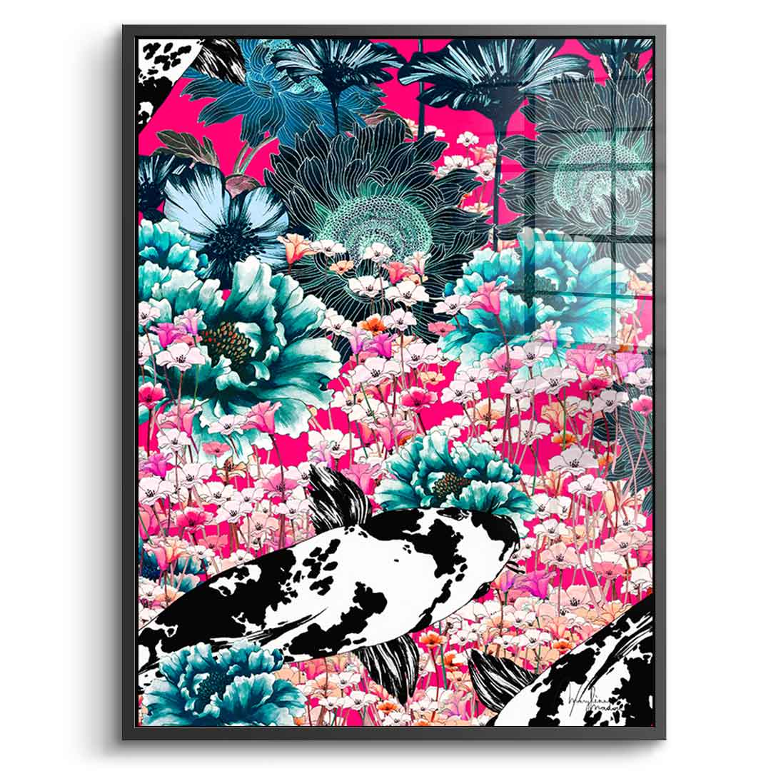 Koi Japan Sun - Acrylglas