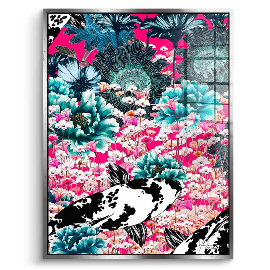 Koi Japan Sun - Acrylglas