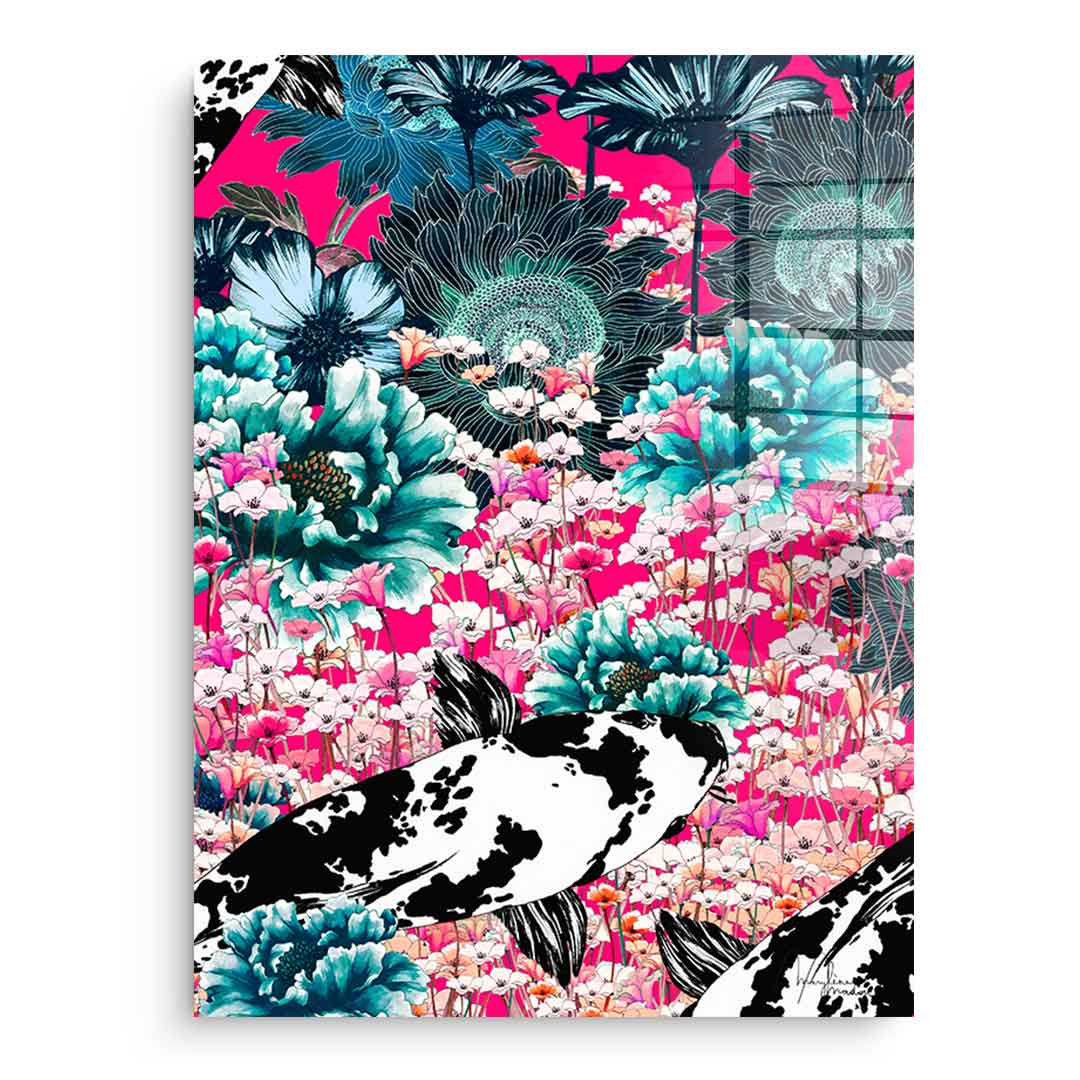 Koi Japan Sun - Acrylglas