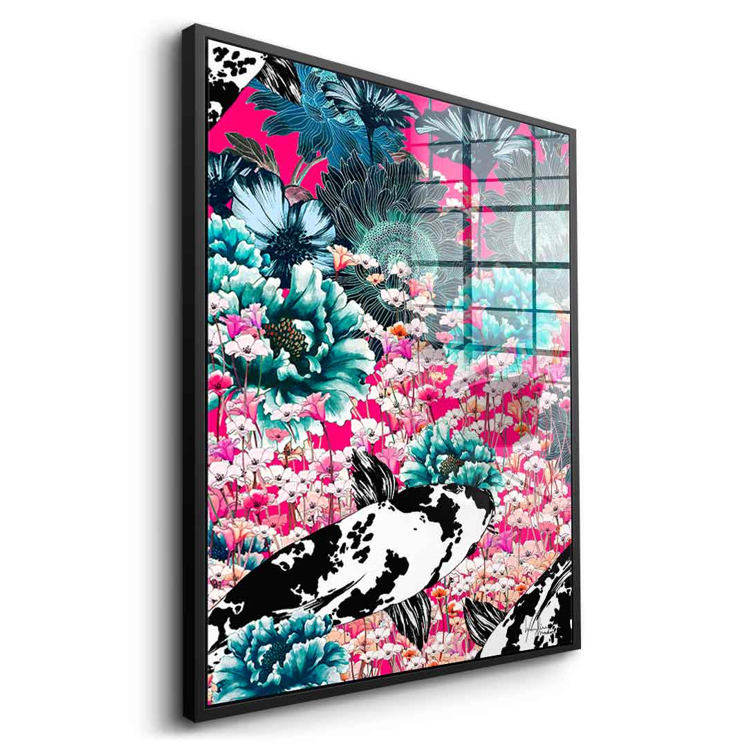 Koi Japan Sun - Acrylglas