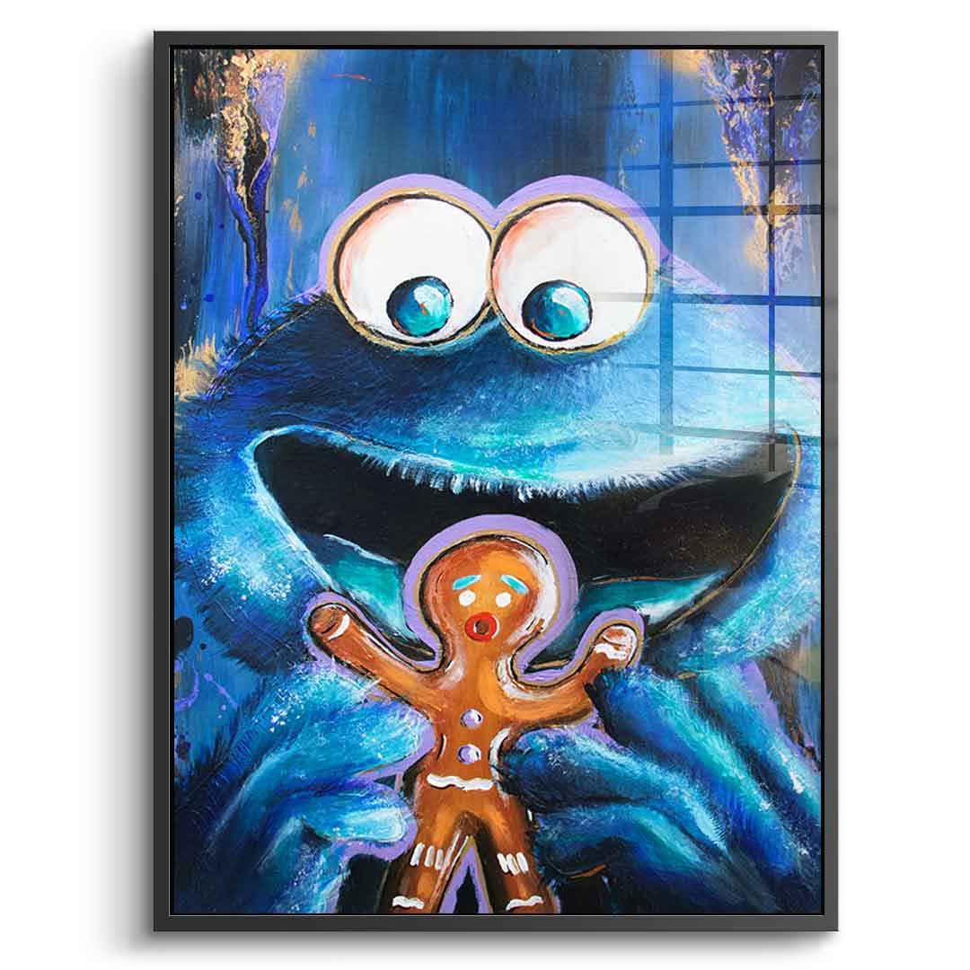 Krümelmonster - Acrylglas