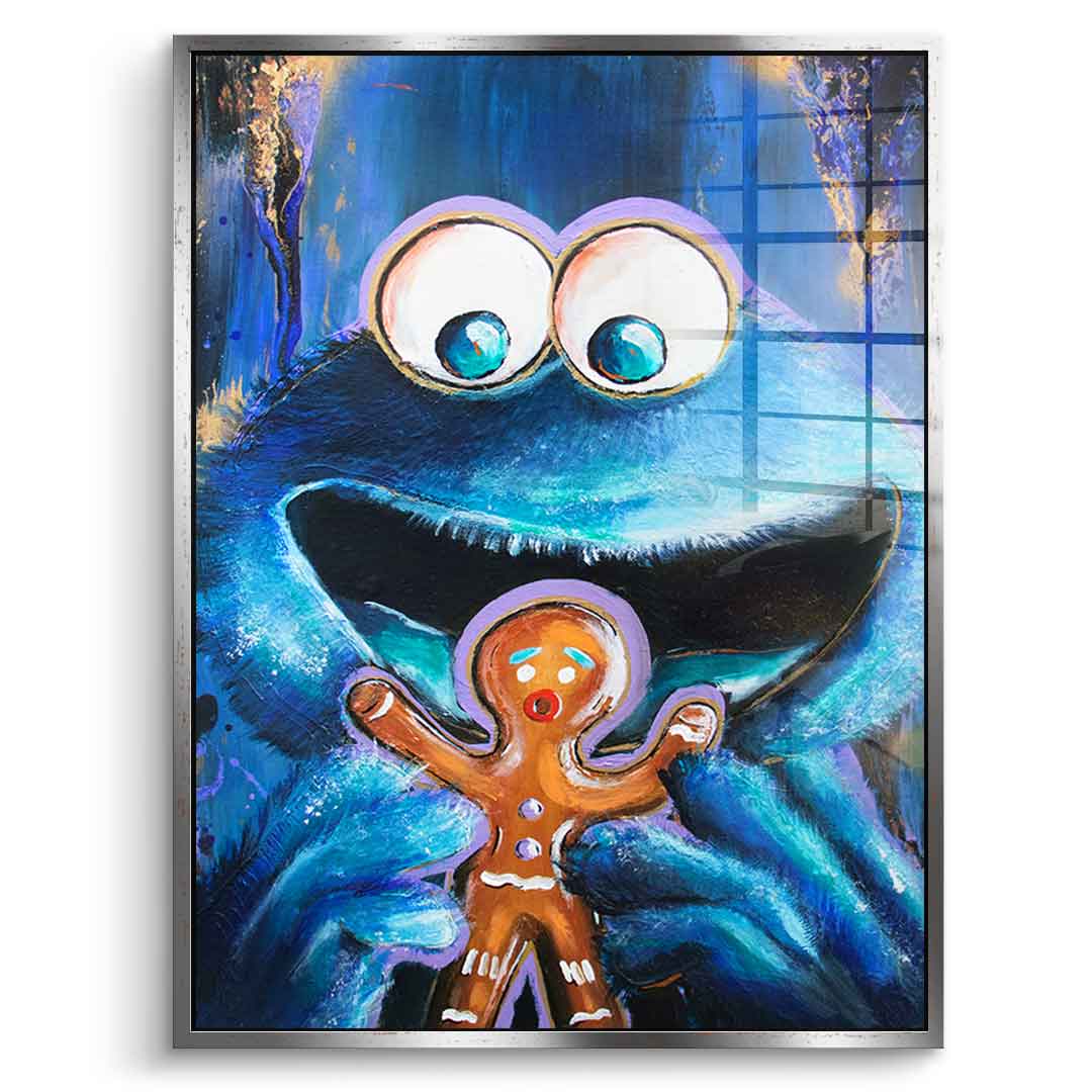 Krümelmonster - Acrylglas