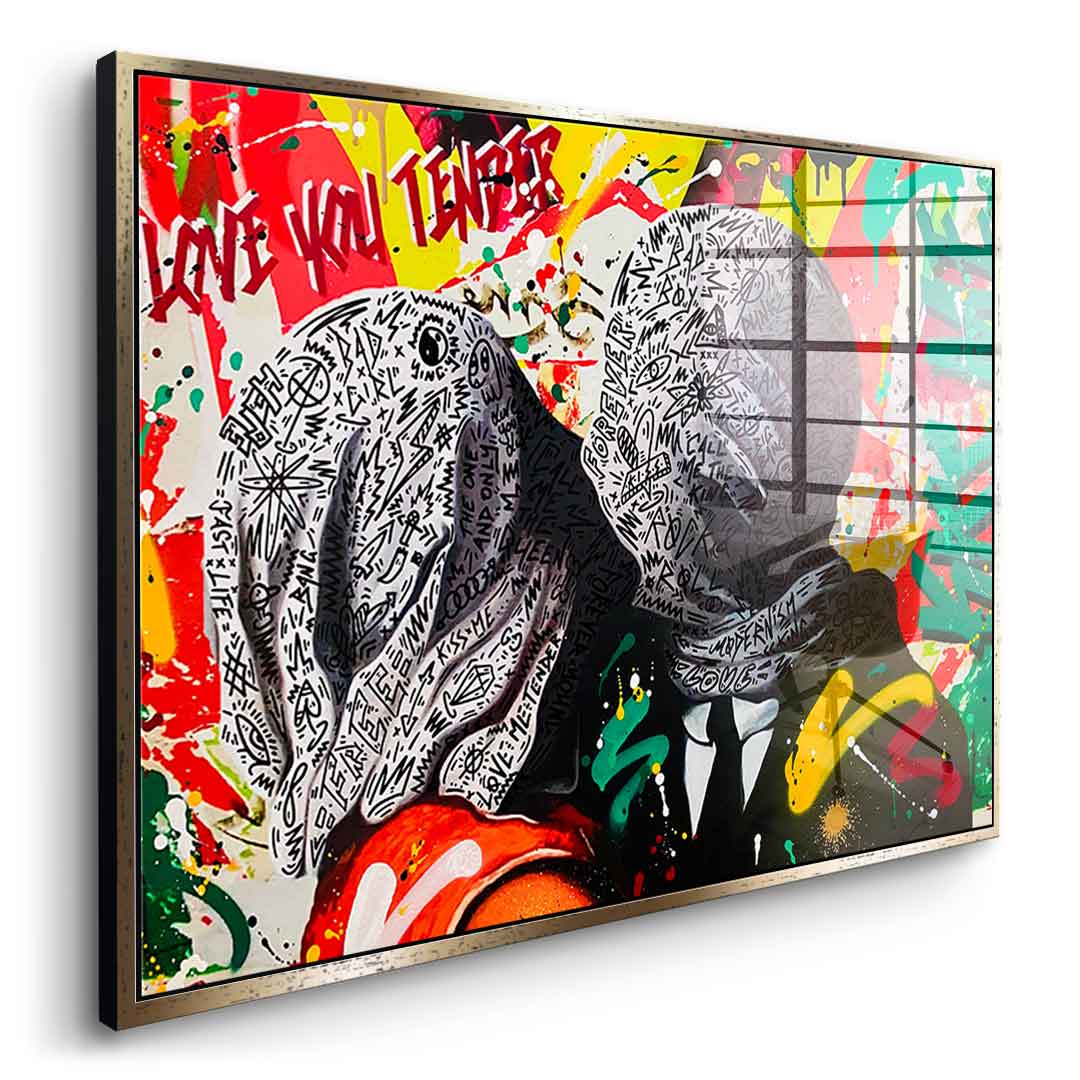 Les Amants de la Rue - acrylic glass