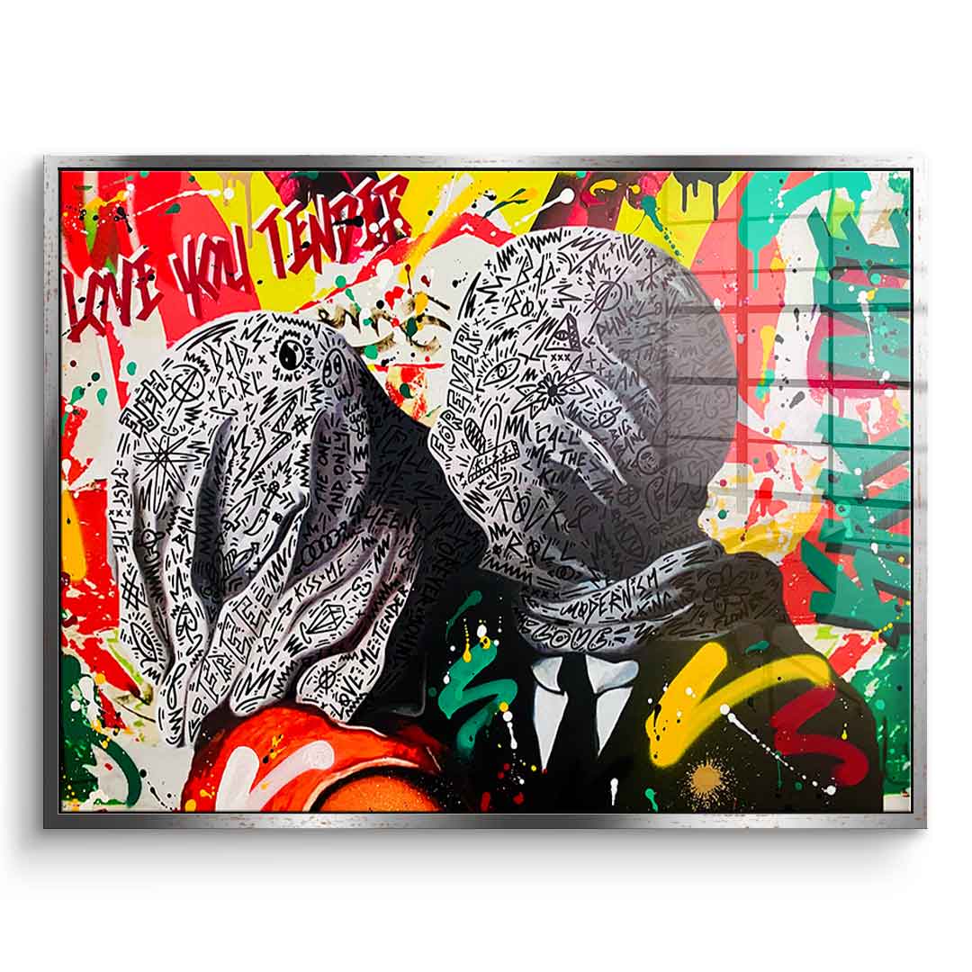 Les Amants de la Rue - acrylic glass
