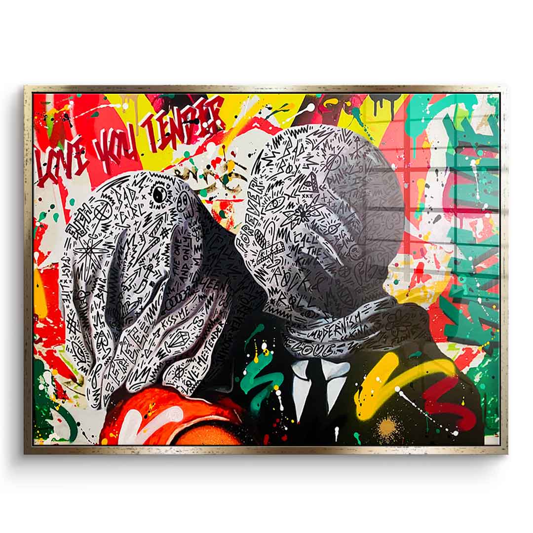 Les Amants de la Rue - acrylic glass