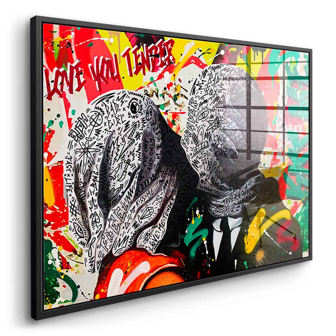 Les Amants de la Rue - acrylic glass