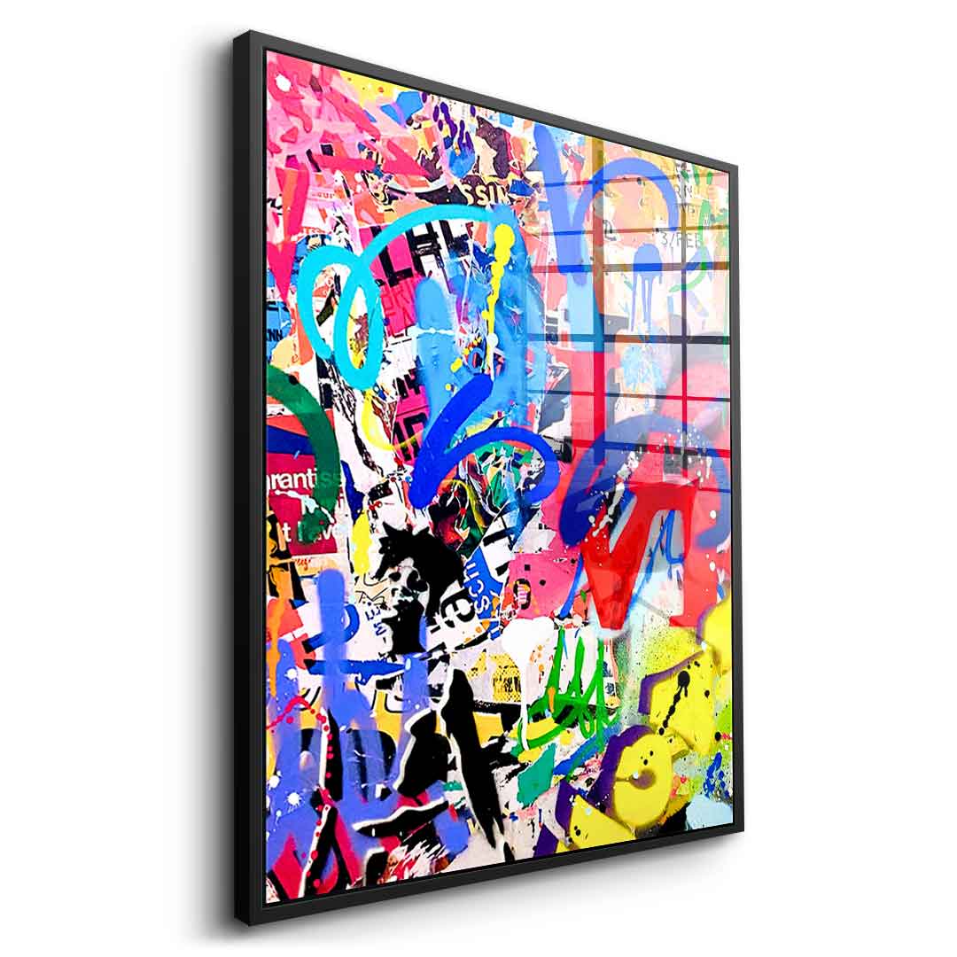 Love - acrylic glass