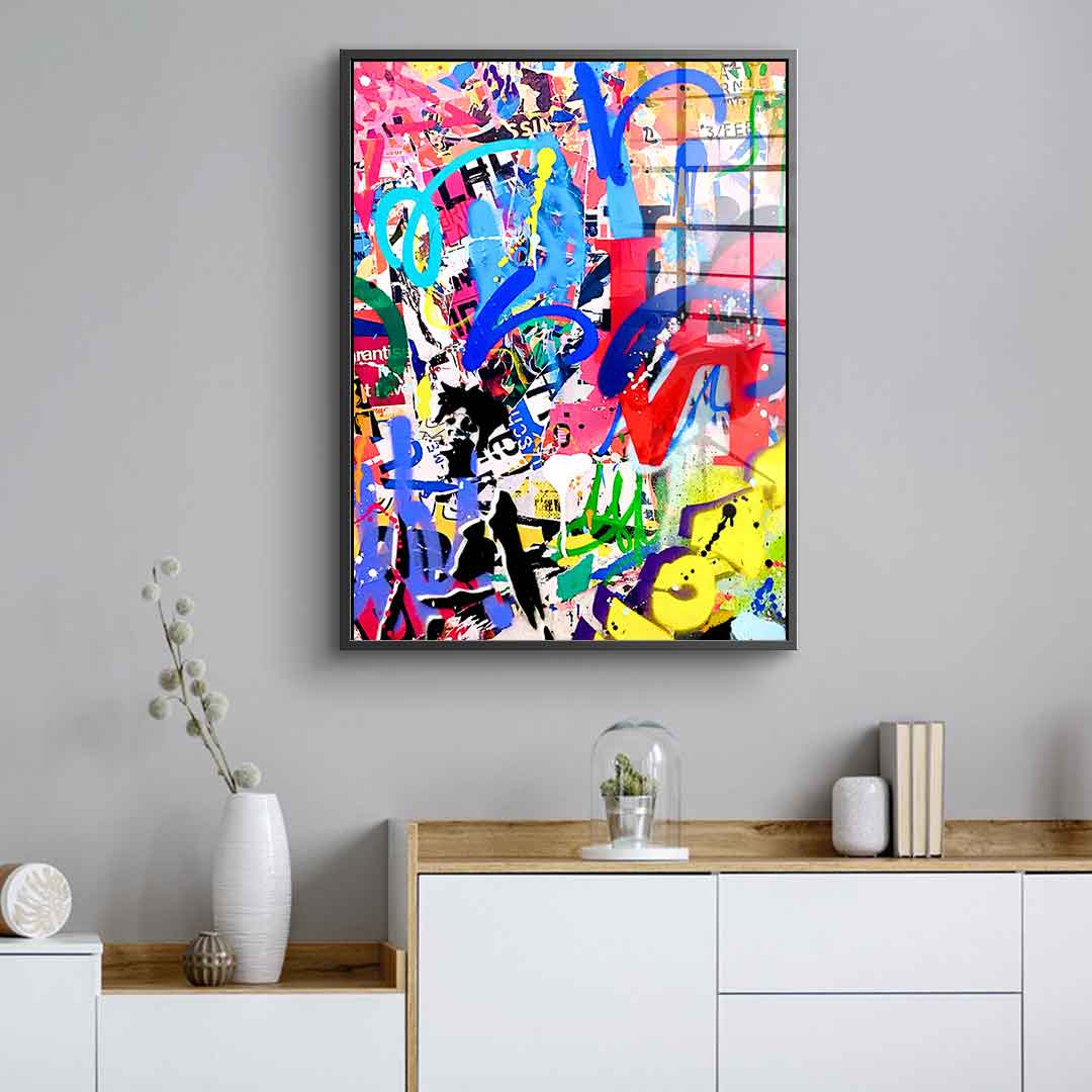 Love - acrylic glass