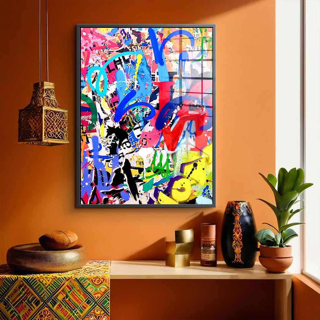 Love - acrylic glass