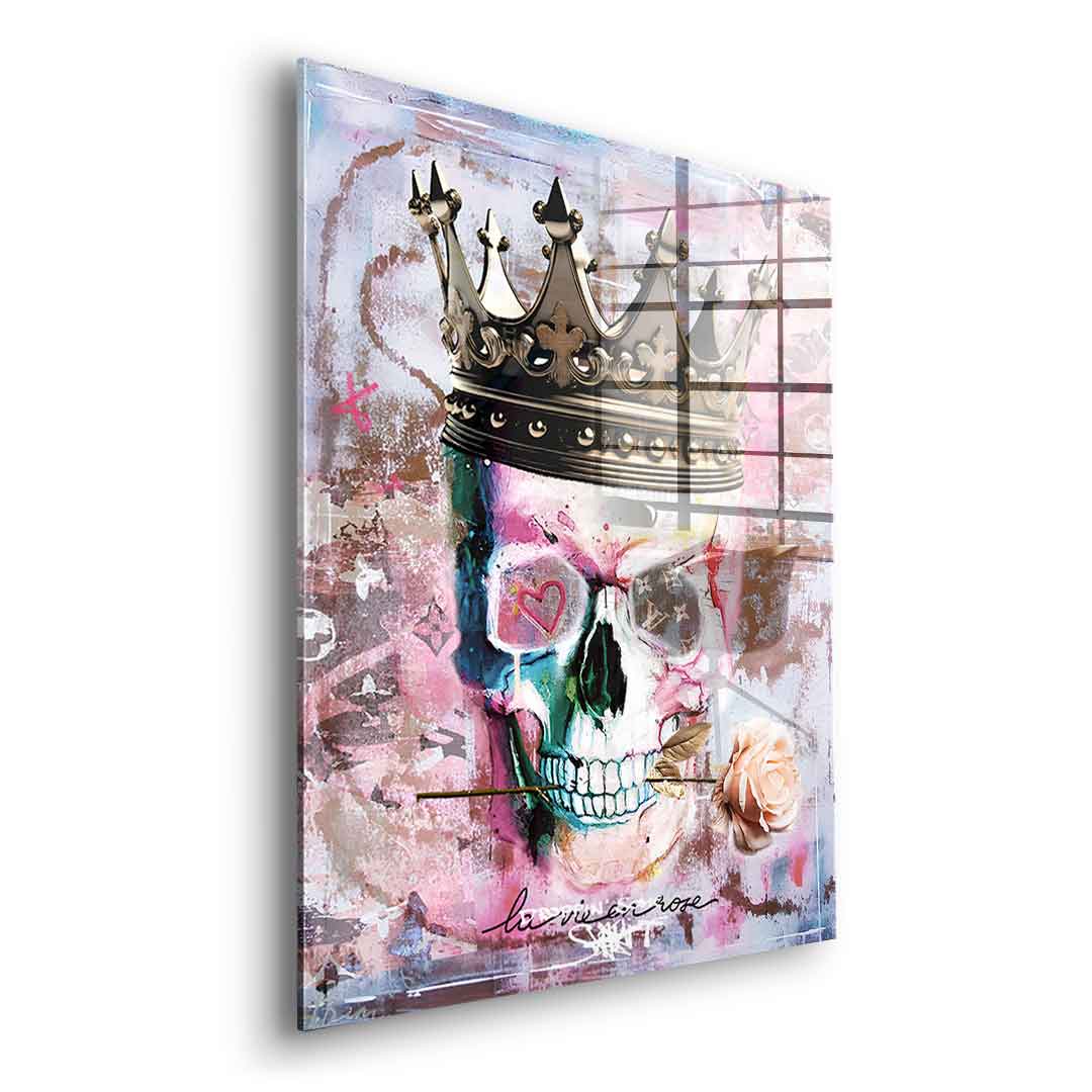 La vie en rose - acrylic glass